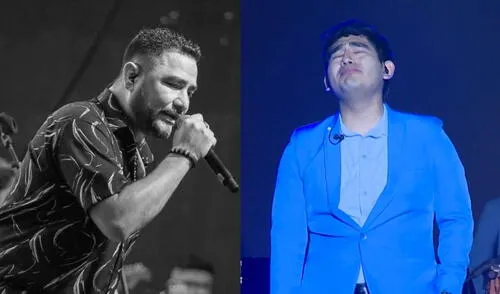 Cantante de Armonía 10 se quiebra