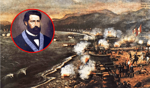 El Combate del 2 de mayo ocurrió en 1866 y se produjo en la costa del Callao.