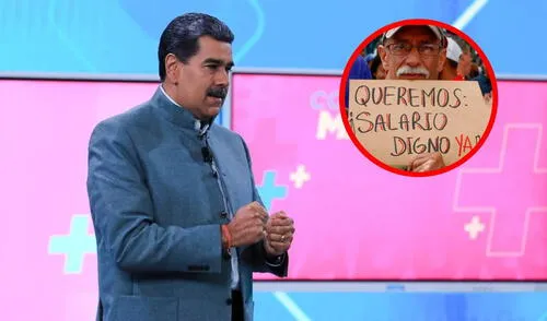 En 2024, Maduro aumentó el Bono de Guerra a 90 dólares indexados. Foto: composiciónLR/El Informador/Tal Cual Este es el polémico nuevo monto del ingreso mínimo integral 2025 en Venezuela: en qué consiste el aumento de Nicolás Maduro