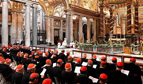 El próximo 7 de mayo, 133 cardenales ingresarán a la Capilla Sixtina e iniciarán deliberaciones privadas hasta elegir al nuevo papa. Foto: Alto Nivel.