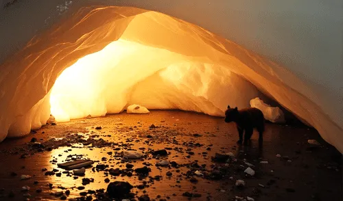 El lobo se conservó gracias al permafrost, una capa de suelo que permanece congelada por al menos dos años a cero grados o menos.