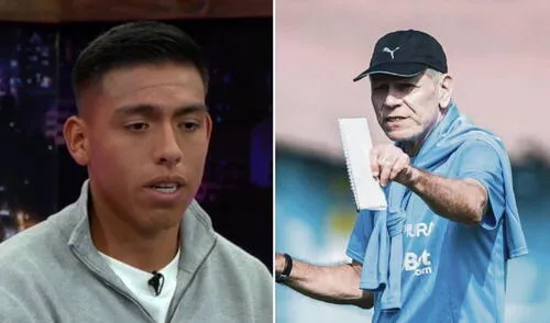 Sporting Cristal ha dirigido hasta el momento 2 partidos en Sporting Cristal. Foto: composición LR/captura de Movistar Deportes/difusión Sporting Cristal ha dirigido hasta el momento 2 partidos en Sporting Cristal