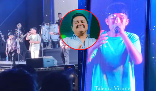 Joven sorprende al cantar en concierto de ‘La Única Tropical’ y usuarios afirman: “Tiene la voz de Carlos Burgos”