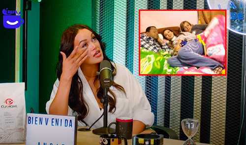 Angie Arizaga estuvo en el programa del periodista Fernando Díaz.