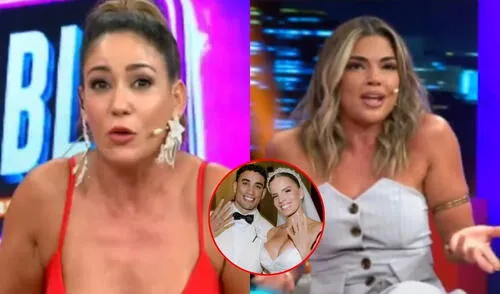 Flor Ortola y Tilsa Lozano se enfrentaron en vivo sobre la boda de Alejandra Baigorria