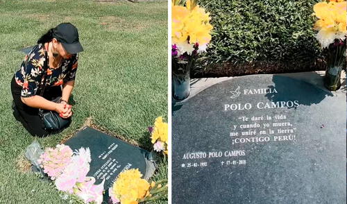 Según Susy Díaz, volvió al cementerio Campo Fe de Huachipa luego de 8 años por un motivo especial y afirmó que el compositor de 'Contigo Perú' nunca le falla.