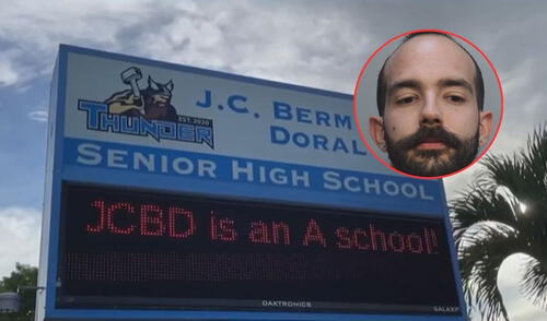 Profesor de escuela de Doral fue arrestado por abusar sexualmente de su alumna