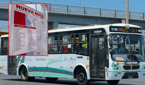 Esta nueva ruta recorrerá avenidas muy concurridas en la ida, como la Universitaria y Venezuela. Foto: Composición LR/ X/ Facebook La nueva ruta de transporte público que por primera vez unirá Ventanilla con la Panamericana Norte de forma directa