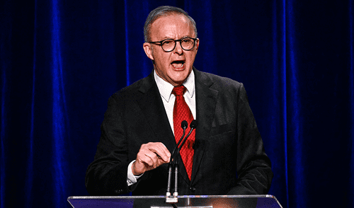 Anthony Albanese es el actual primer ministro de Australia y líder del Partido Laborista desde 2019. Foto: AFP. Anthony Albanese es reelecto para un segundo mandato en Australia: "Han elegido un gobierno laborista mayoritario"