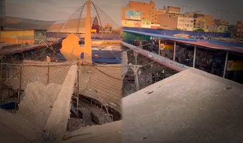 Las autoridades señalaron que no se han reportado heridos de gravedad tras el incidente en el mercado Modelo. Foto: Difusión