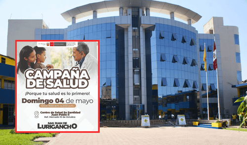 Municipalidad de SJL ofrece compaña de salud gratuita. Foto: composición La República/Andina