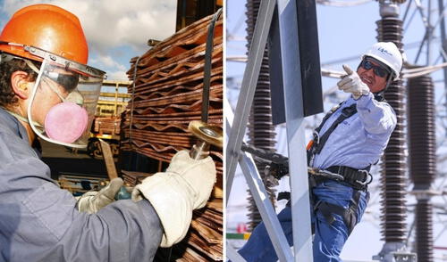 Luego de caídas en febrero, dos sectores de la economía recuperaron la senda del crecimiento en marzo. Foto: composición LR/Andina Minería