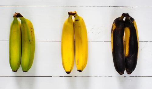 Las etapas de los plátanos son muy importante para poder consumirlas Foto: ABC Las etapas de los plátanos son muy importante para poder consumirlas Foto: ABC