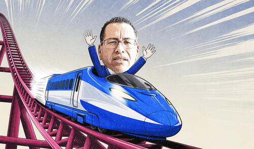 A toda velocidad. A poco menos de un año para las Elecciones Generales del 2026, Phillip Butters se ha perfilado como una de las cartas de Avanza País | Composición: Ricardo Cervera con IA / Foto: LR. A toda velocidad. A poco menos de un año para las Elecciones Generales del 2026, Phillip Butters se ha perfilado como una de las cartas de Avanza País