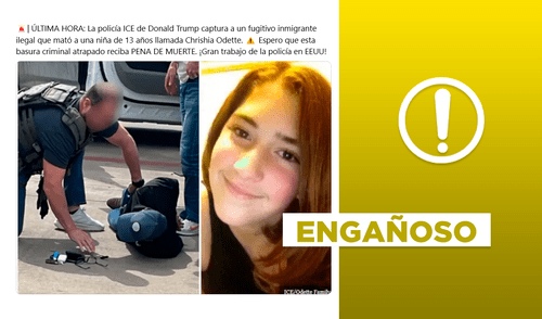 El crimen en cuestión ocurrió en 2014, pero la captura se realizó el 26 de marzo de 2025. Foto: composición LR/captura de pantalla Inmigrante detenido por provocar la muerte a una menor de 13 años en Estados Unidos