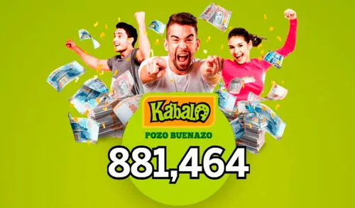 Descubre los números ganadores del último sorteo de La Kábala con un Pozo Buenazo de S/881,464. Foto: Intralot Descubre los números ganadores del último sorteo de La Kábala con un Pozo Buenazo de S/881,464. Foto: Intralot