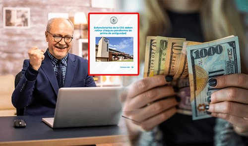 La CSS está pagando los cheques de prima de antigüedad. Foto: composición LR/Freepik/CSS