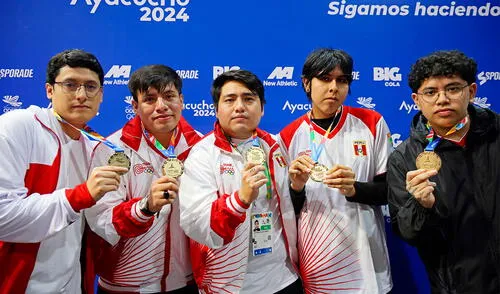 Nuestros compatriotas lograron la medalla de oro en e-football individual masculino en los Bolivarianos Ayacucho 2024. Foto: difusión Nuestros compatriotas lograron la medalla de oro en e-football individual masculino en los Bolivarianos Ayacucho 2024. Foto: difusión