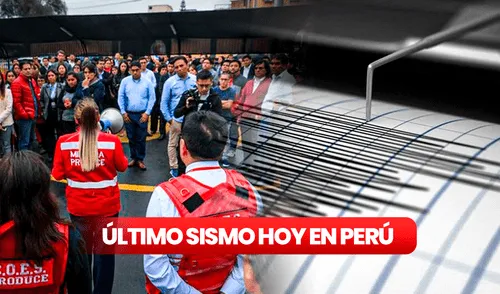 Temblor en Perú hoy 6 de mayo, según IGP.