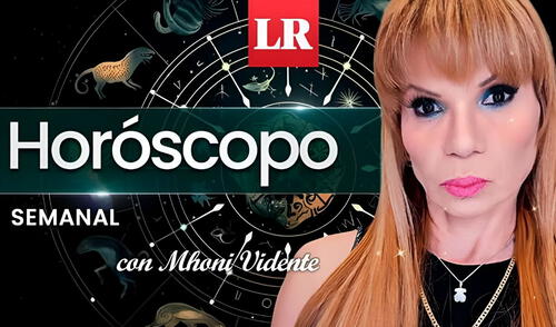 Mhoni Vidente presenta el horóscopo semanal del 5 al 11 de mayo.