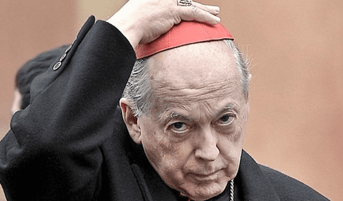 Cardenal Cipriani sigue en Roma. Foto: Línea de Fuego Cipriani