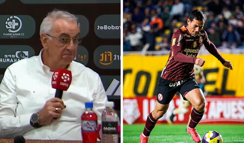 Jorge Fossati elogió el trabajo de Edwin Ordoñez en el Universitario vs Cusco FC. Foto: composición LR/captura de L1 Max Jorge Fossati señaló si hubo alguna polémica arbitral en la derrota de Universitario ante Cusco FC