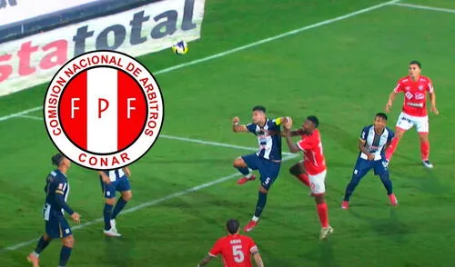 Conar liberó audios del VAR sobre polémico codazo de Carlos Zambrano