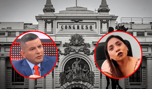 Elio Riera defendió la contratación de Yessenia Lozano en el Congreso. Foto: Composición/LR Elio Riera, Yessenia Lozano, Congreso