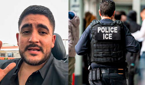 Inmigrante de México es detenido por agentes del ICE en una carretera de Estados Unidos.