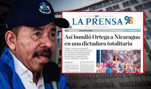 Nicaragua se retira de la Unesco: régimen de Ortega lo anunció tras premio al diario La Prensa. Foto: composición LR Nicaragua se retira de la Unesco: régimen de Ortega lo anunció tras premio al diario La Prensa.
