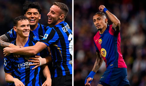Barcelona e Inter jugarán desde las 2.00 p. m. Foto: composición LR/Instagram Barcelona se enfrentará a Inter por las semifinales de la Champions League 2024-2025