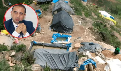 Alcalde de Áncash se pronunció sobre el lamentable fallecimiento de 13 minero en Pataz. Foto: Composición LR/CDN/Andina Alcalde de Áncash se pronunció sobre el lamentable fallecimiento de 13 minero en Pataz. Foto: Composición LR/CDN/Andina