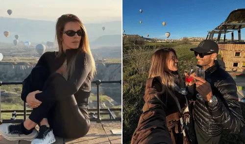 Alejandra Baigorria y Said Palao disfrutan de su luna de miel en Turquía. Foto: composición LR/Instagram Alejandra Baigorria