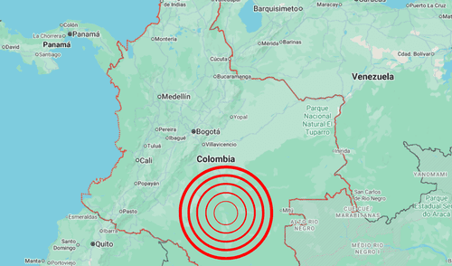Un sismo de magnitud 4.2 sacudió Riosucio, Chocó, este domingo 4 de mayo. Foto: Google Maps