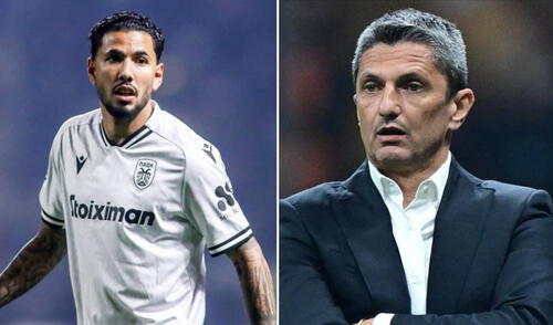 Sergio Peña llegó a PAOK como refuerzo en enero del 2025. Foto: composición LR Sergio Peña llegó a PAOK como refuerzo en enero del 2025