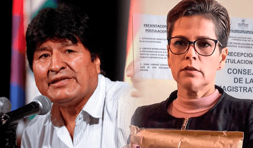 Gobierno de Bolivia denuncia a jueza Lilian Moreno por anular orden de captura contra Evo Morales. Foto: composición LR Gobierno de Bolivia denuncia a jueza Lilian Moreno por anular orden de captura contra Evo Morales.