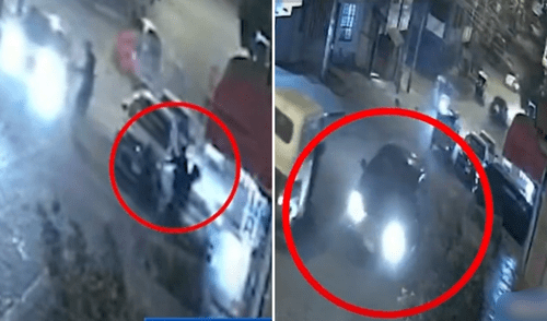 Delincuentes roban vehículo cuando estaba entrando a la cochera en VMT. Foto: composición LR / Panamericana