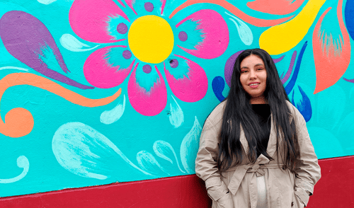 Artista ayacuchana Yadira Castillo