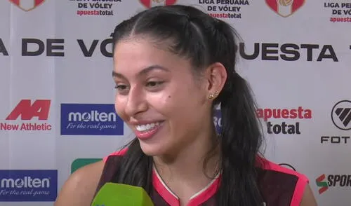 Laura Grajales lleva jugados apenas dos partidos con Universitario. Foto: captura de Movistar Deportes