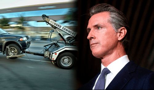 La ley AB 1978, firmada por Gavin Newsom, incauta vehículos sin detener al conductor.