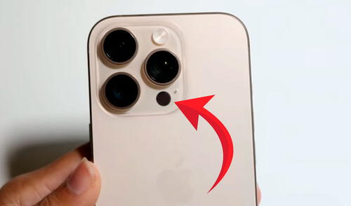 Se trata del sensor LiDAR, presente solo en los modelos Pro y Pro Max de los iPhone. Foto: captura de YouTube/LoFi Alpaca Se trata del sensor LiDAR, presente solo en los modelos Pro y Pro Max de los iPhone. Foto: captura de YouTube/LoFi Alpaca