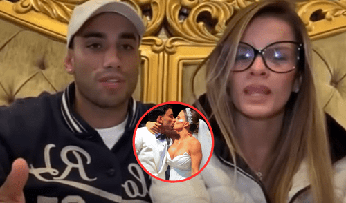 Alejandra Baigorria y Said Palao se casaron el 26 de abril. Foto: Composición LR/América Alejandra Baigorria y Said Palao se casaron el 26 de abril.