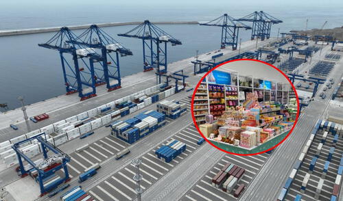 Diversos productos chinos llegan al Perú desde Asia usando el Megapuerto de Chancay.