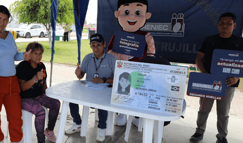 El 7 y 8 de mayo se llevará a cabo una nueva jornada de entrega gratuita del Documento Nacional de Identidad (DNI) electrónico. Foto: Reniec