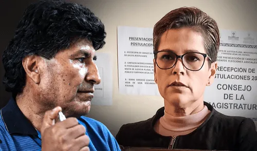 La jueza Lilian Moreno anuló la orden de captura contra Evo Morales, lo que provocó su detención por presuntos delitos judiciales. Foto: composición LR
