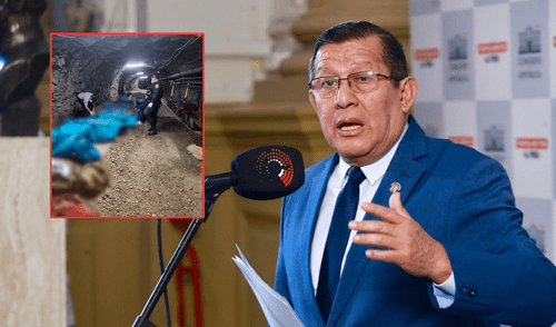 El presidente del Congreso, Eduardo Salhuana aún no regresa de su viaje al extranjero pese a la masacre ocurrida en Pataz. Foto: composición LR