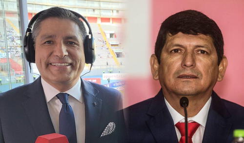 Winston Reátegui señaló que Agustín Lozano está al tanto de la seguridad de los árbitros. Foto: composición LR/X Winston Reátegui/AFP Winston Reátegui señaló que Agustín Lozano está al tanto de la seguridad de los árbitros.