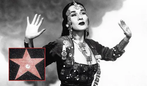 Reconocida mundialmente como Ymac Súmac, la cantante peruana logró tener una trayectoria extraordinaria. Foto: composición LR/Arte Peruano/YouTube