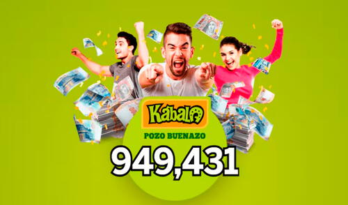 Descubre los números ganadores del último sorteo de La Kábala con un Pozo Buenazo de S/949,431. Foto: Intralot Descubre los números ganadores del último sorteo de La Kábala con un Pozo Buenazo de S/949,431. Foto: Intralot