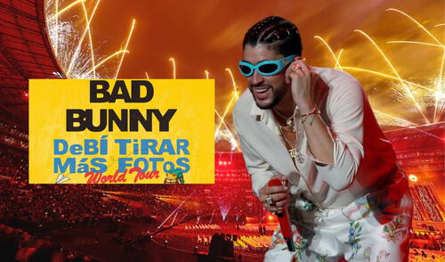 Bad Bunny dará un concierto en el Estadio Nacional el 30 de enero de 2026. Foto: Composición LR/Difusión